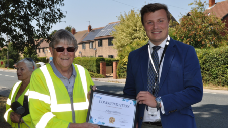 Andy Williams commendation 1
