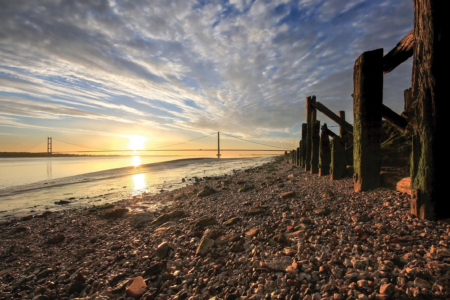Humber Bridge Sunset